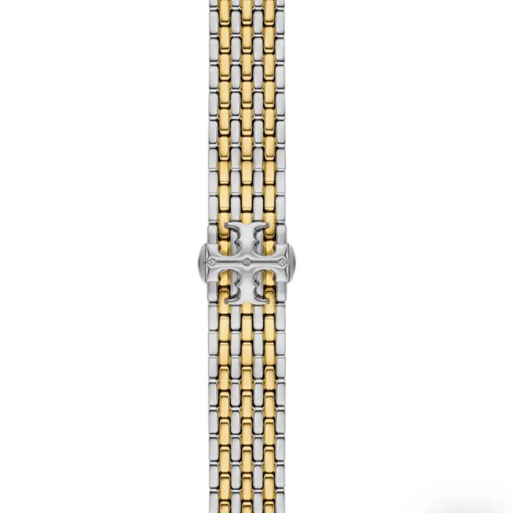 NWOT Tory Burch Gold and Silver Bracelet Watch